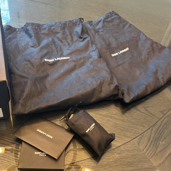 Saint Laurent fabric high to sneakers - Picture 2 of 10